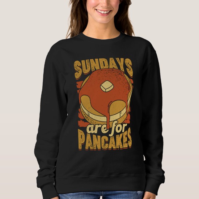 Moletom Sundays Are For Pancakes for a Baking (Frente)