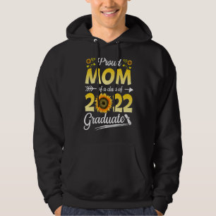 Moletom Sunflower 2022 Orgulhosa Mãe De Um Graduado De Mai