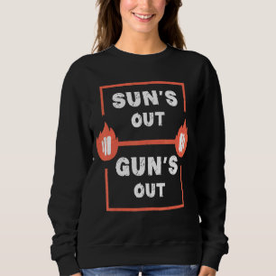 Moletom Sun's Out Graphic Men Women Bodybuilding
