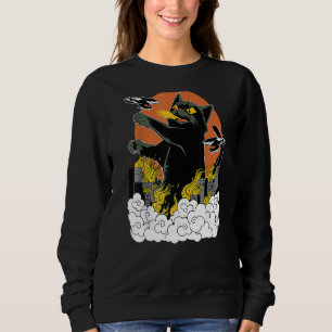 Moletom Sunset Catzilla Japonês