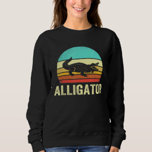 Moletom Sunset de Alligador de Vintage