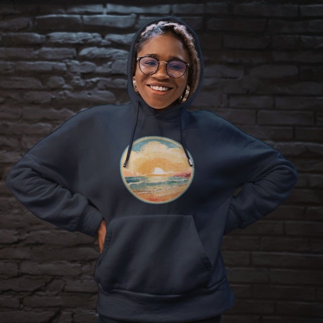 Moletom Sunset de Verão (This pretty summer sunset will keep you smiling on the gloomiest of winter days!)