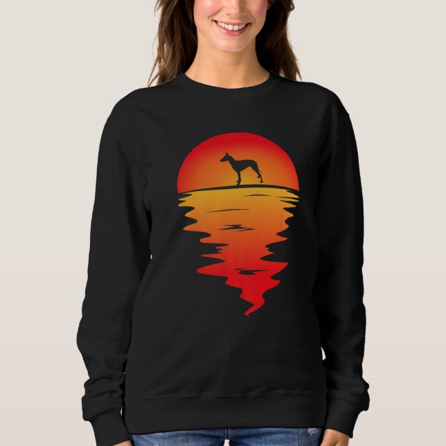 Moletom Sunset Manchester Terrier Dog (Frente)