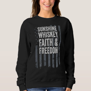 Moletom Sunshine Whiskey Faith Liberdade Sinalizador Crist