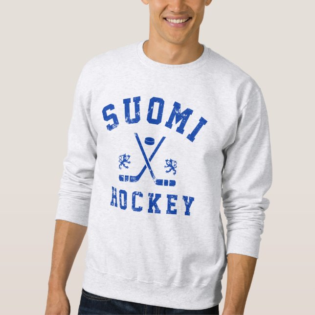 Moletom Suomi Ice Hockey  (Frente)