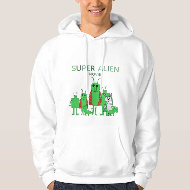 Moletom Super Alien Movie Sweatshirt w/Cast (Frente)