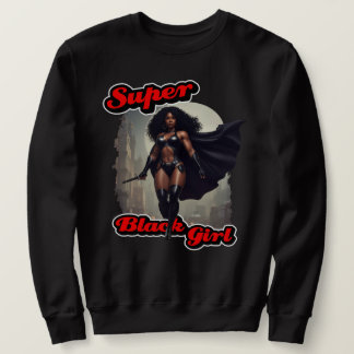 Moletom SUPER BLACK GIRL Action Hero