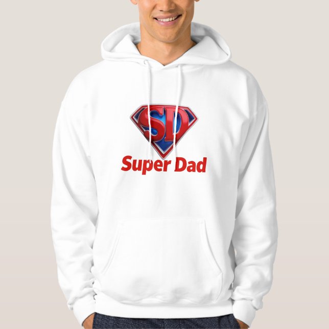 Moletom Super Dad – Cool Superhero Style Dad (Frente)