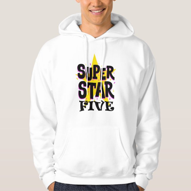 Moletom Super Estrelas Cinco T-Shirt (Frente)