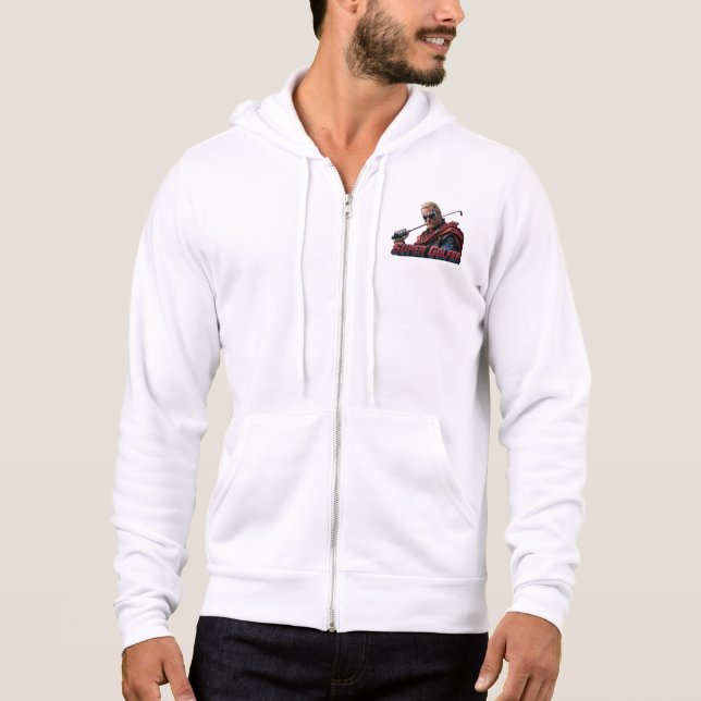 Moletom Super Golfer Adulto Capuz com Zíper (Frente)