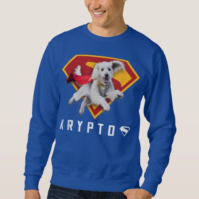 Moletom Super-Homem (Filme 2025) Krypto Shield T-Shirt (Frente)