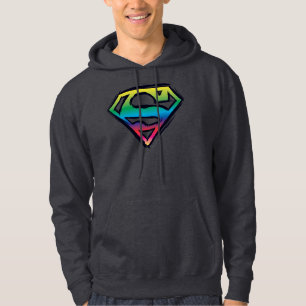 Moletom Super-Homem Logotipo arco-íris