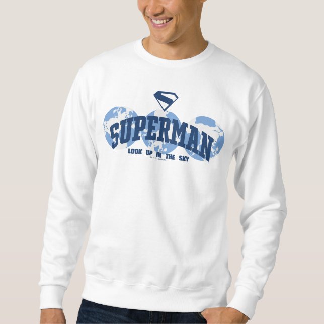 Moletom Super-Homem no Mundo (Frente)