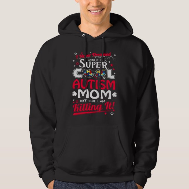 Moletom Super Legal Autismo Mãe (Frente)