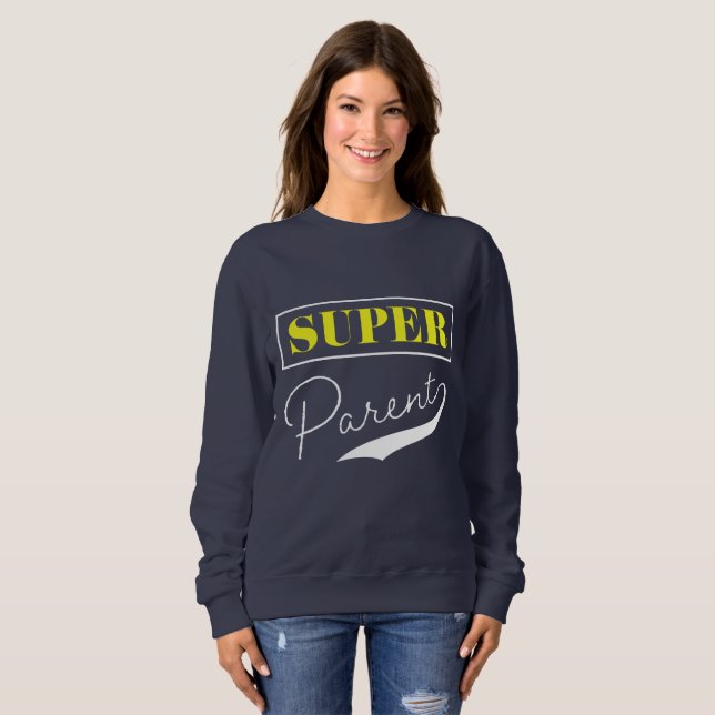 Moletom Super Pai (Frente Completa)