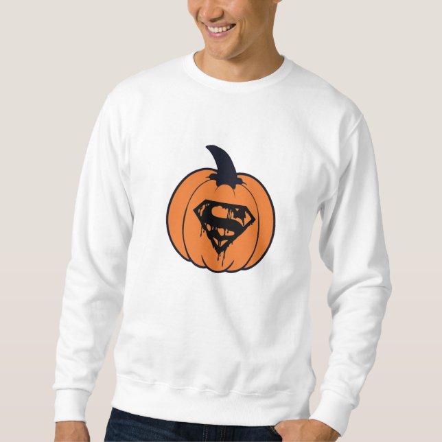 Moletom Super Pumpkin Man Halloween (Frente)