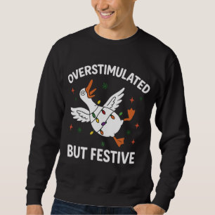 Moletom Superestimulado Mas Festivo Natal — Holi Divertido