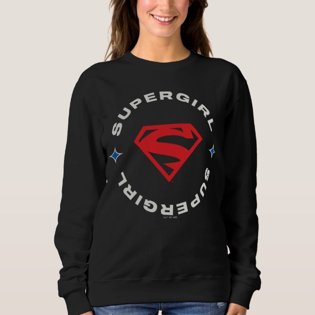 Moletom Supergirl Age de Heroes Circle S-Shield (Frente)