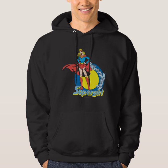 Moletom Supergirl com logotipo (Frente)
