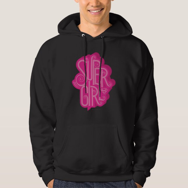 Moletom Supergirl Swirl 2 (Frente)