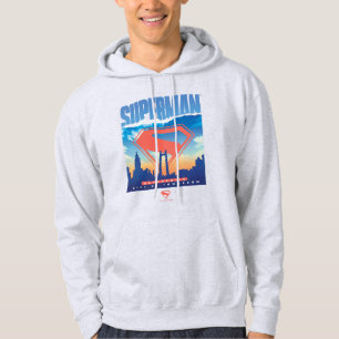 Moletom Superman Metropolis Skyline