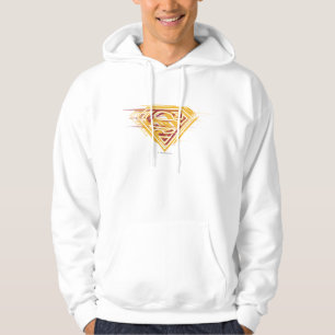Moletom Superman S-Shield   Logotipo Amarelo e Vermelho