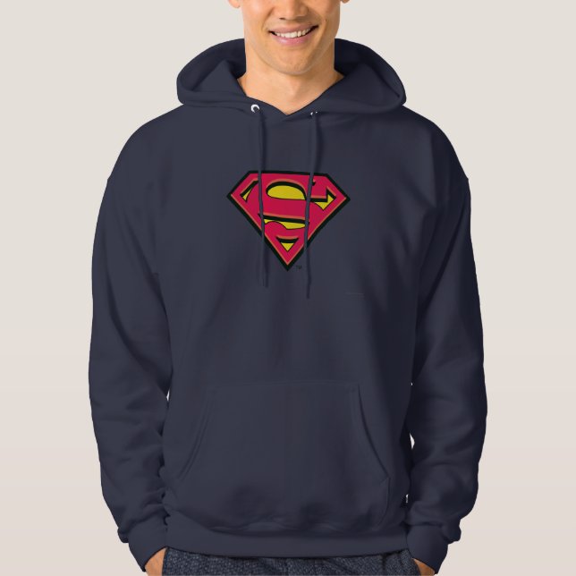 Moletom Superman S-Shield | Logotipo clássico (Frente)