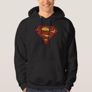 Moletom Superman S-Shield   Logotipo Grunge