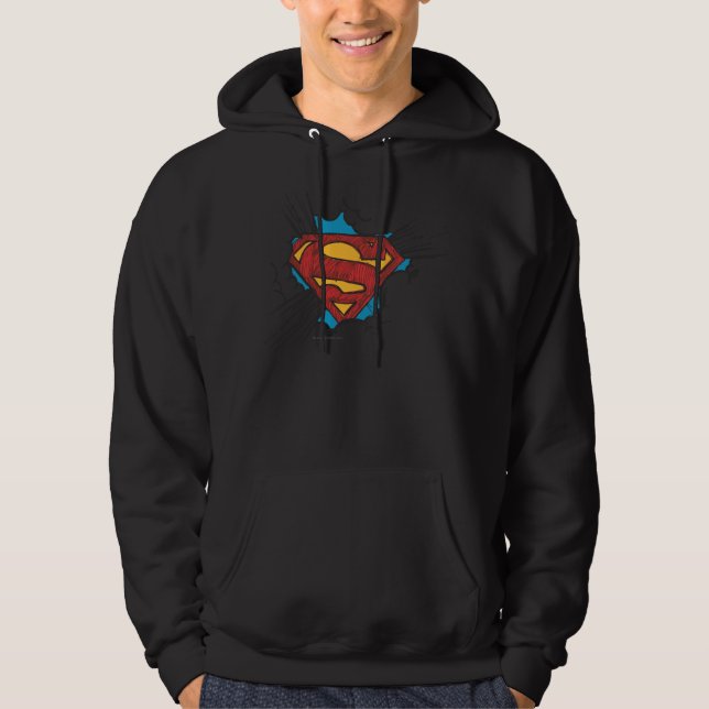 Moletom Superman S-Shield | Within Clouds Logo (Frente)