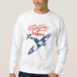 Moletom Supermarine Spitfire Glory WW2 Plane