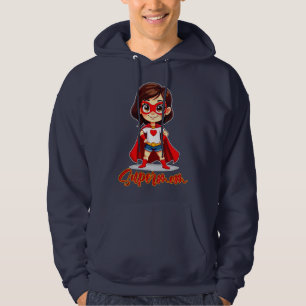 Moletom Supermom – Cute Mother Superhero Design