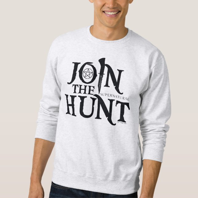 Moletom Supernatural "Junte-se à Caça" (Frente)
