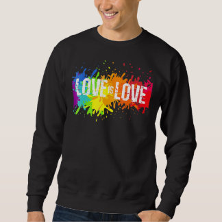 Moletom Suporte Lgb Love Is Love Lgbt Pride