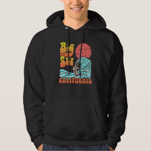 Moletom Surf Big Sur Vintage Californiano Surfista Desgast