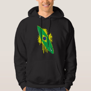 Moletom Surfboard Vintage com a bandeira do Brasil - Surf