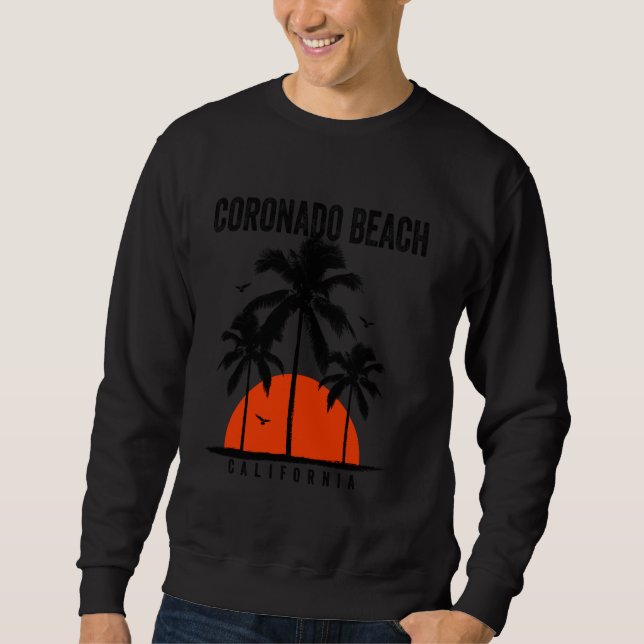 Moletom Surfe no Coronado Beach California (Frente)