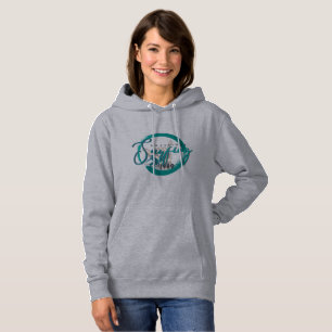 Moletom Surfe no Esporte   Hoodie, de uso feminino