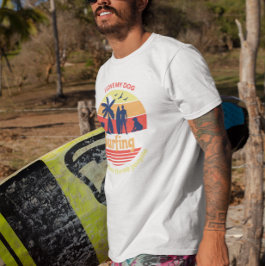 Moletom Surfe no Oceano Pai Pet lover Adventure