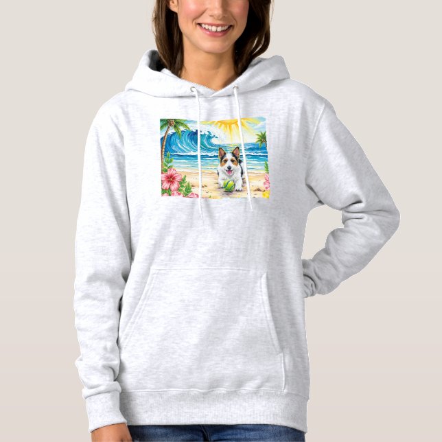 Moletom Surfer Dog Sweatshirt: Fun in the sun (Frente)