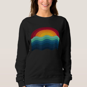 Moletom Surfer Surfboard Sunset Surf Surfing Wav