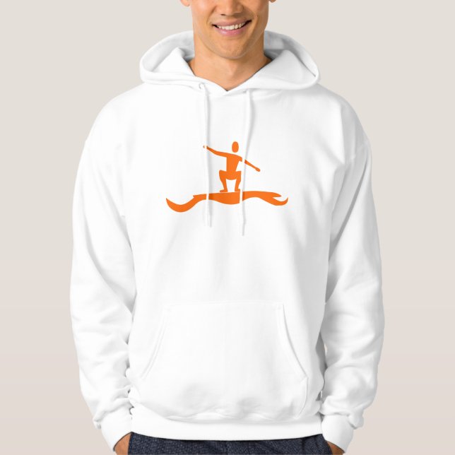 Moletom Surfing Figure - Orange (Frente)