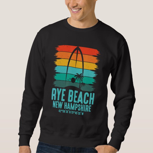 Moletom Surfista Prancha de Surf Rye Praia Surfista de Pra (Frente)