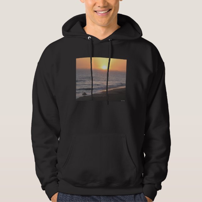 Moletom Surfistas do pôr do sol (Frente)