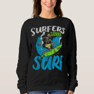Moletom Surfistas vão Surf surfboard surfing Water Sport B