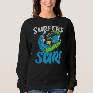 Moletom Surfistas vão Surf surfboard surfing Water Sport B