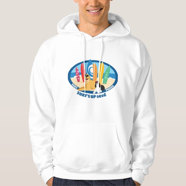 Moletom Surfs Up 2026 Hoodie (Frente)