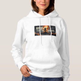 Moletom "Surgir das Ashes" Hoodie Motivacional -