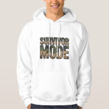 Survivor Mode Men’s Hoodie – Army Camo Edition