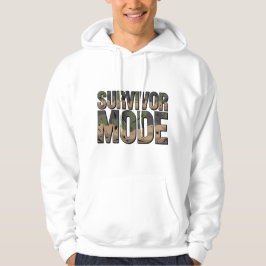 Moletom Survivor Mode Men’s Hoodie – Army Camo Edition