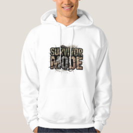 Moletom Survivor Mode Men’s Hoodie – Cracked Wall Power 
